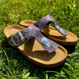 Lurchi dívčí sandálky 33-36006-41 glitter 34