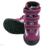 JASTEX zimní obuv T1013 fialová šedá vel.35