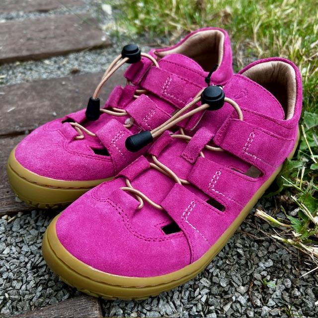 LURCHI barefoot 50000-43 fuchsia vel.35