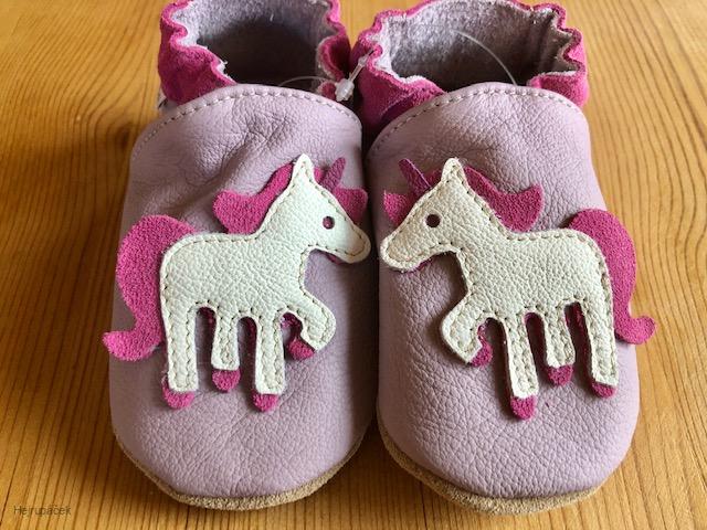 BaBice dětské capáčky unicorn lilac 22-23