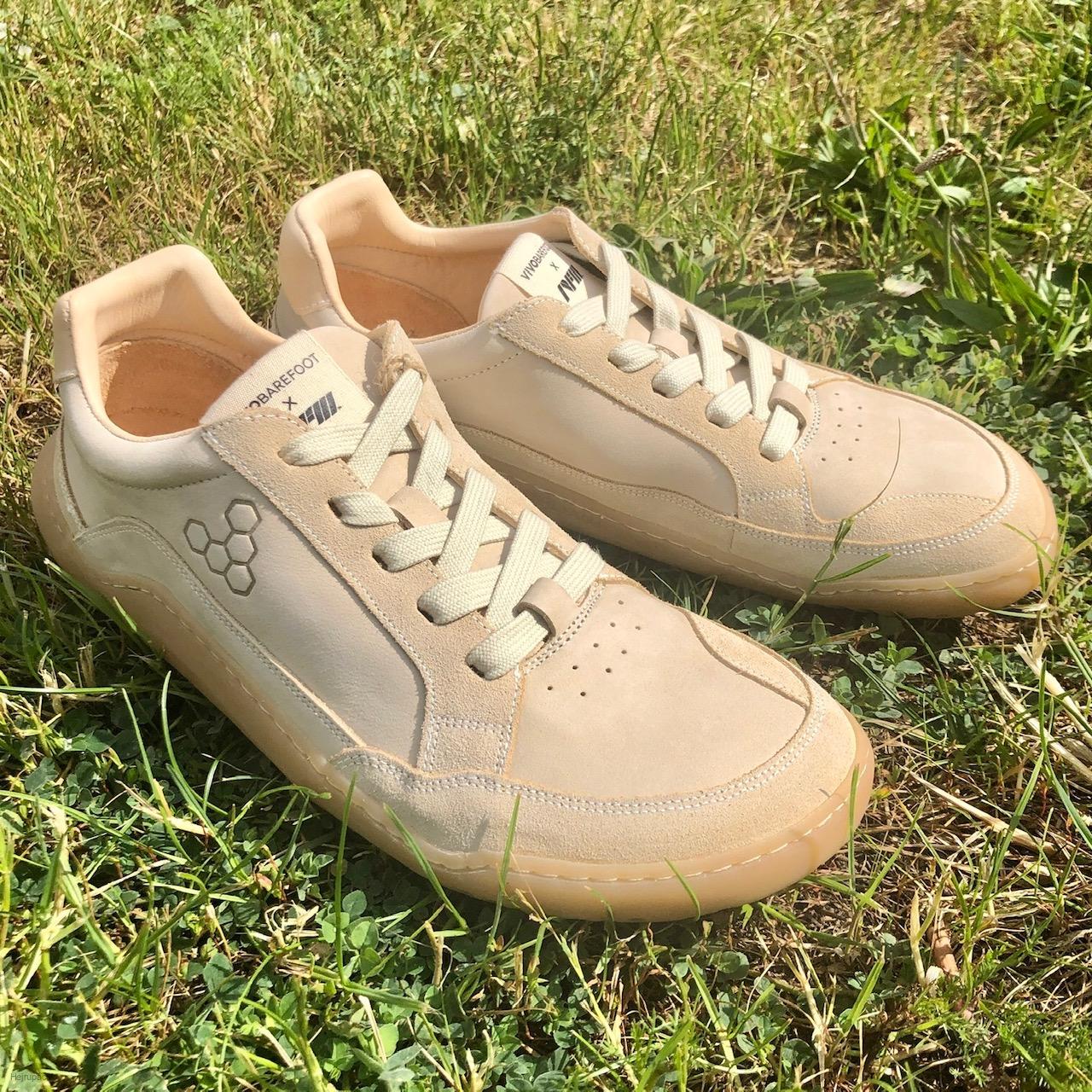 Vivobarefoot GOBI sneaker mens sand vel.41