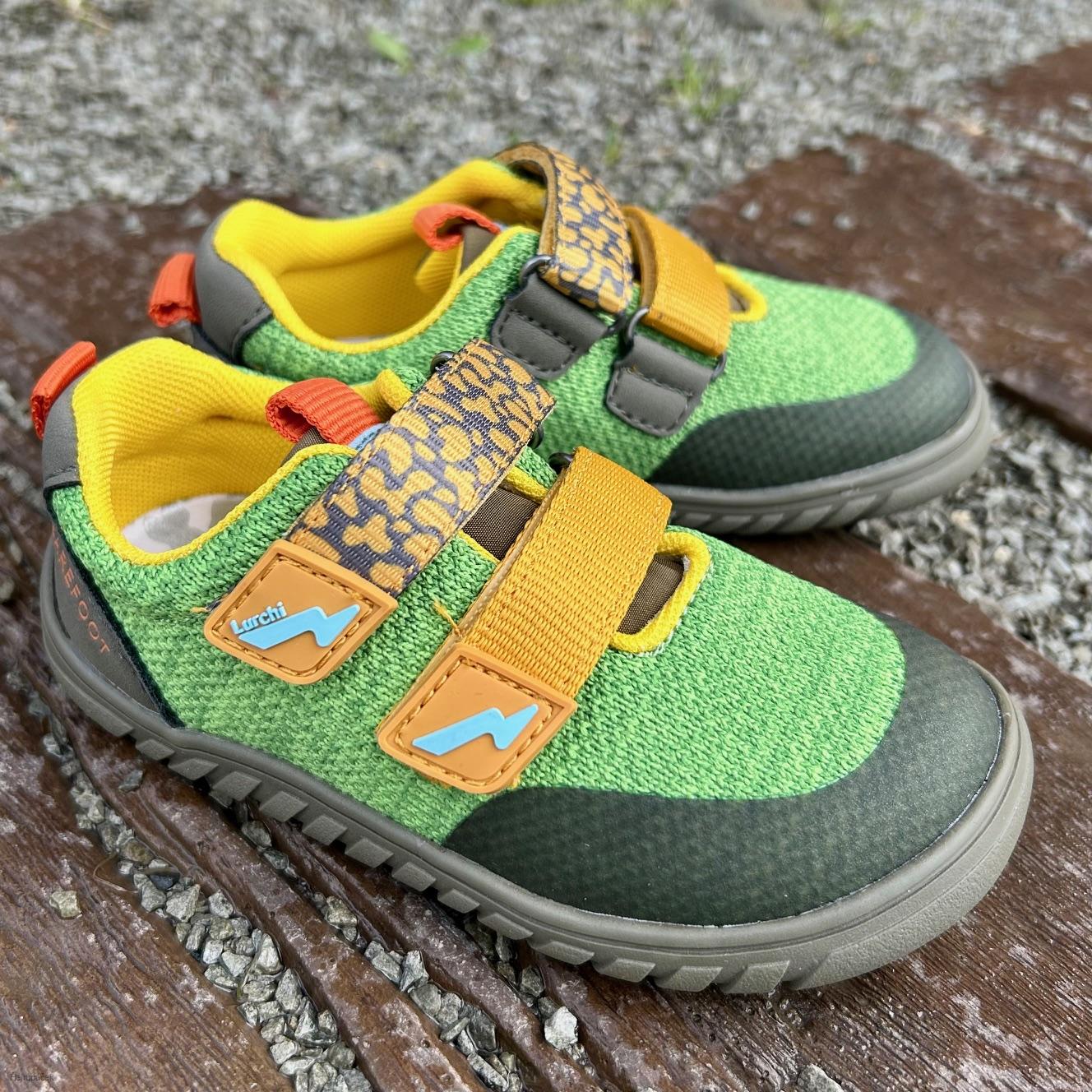 LURCHI barefoot tenisky GREEN-curry vel.24