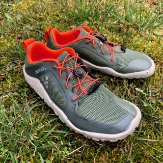 Vivobarefoot PRIMUS TRAIL II juniors botanical green vel.35