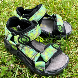 LURCHI sandálky 25125-46 OLLY black green vel.27
