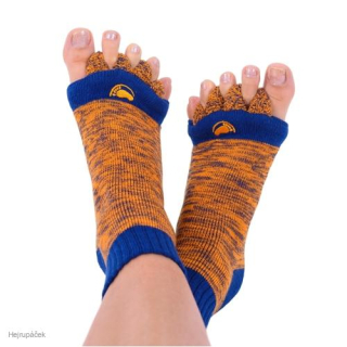 Adjustační ponožky BLUE/ORANGE vel.M (39-42)