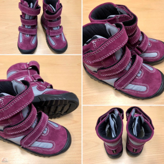 JASTEX zimní obuv T1013 viola vel.33