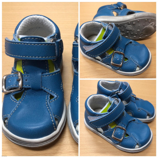Boots4u T018 sandály modrá líc vel.19