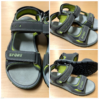 SANTÉ sandálky IC/132611 verde vel.35