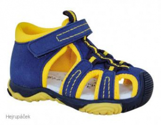 Protetika chlapecké sandálky SID yellow 22
